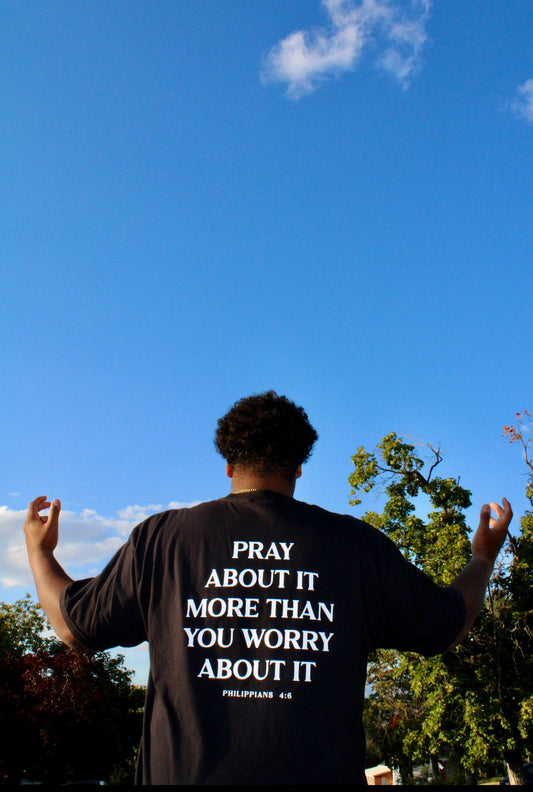 "Pray Over Worry" Tee