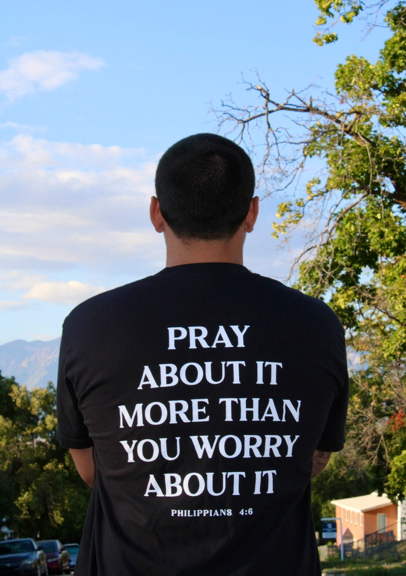 "Pray Over Worry" Tee